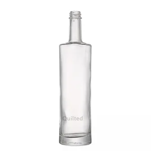 Wholesale 750 ml flat shoulder liuqor glass brandy bottle  Manufacturers, Suppliers