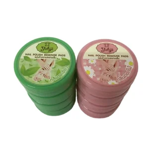 Professional Quality Disposable Nail Polish Remover Pads Eco-Friendly Soft Scent Feminine Cleansing Wipes for Salons