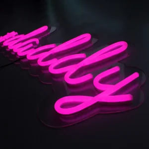 Custom Flexible Acrylic Neon Sign