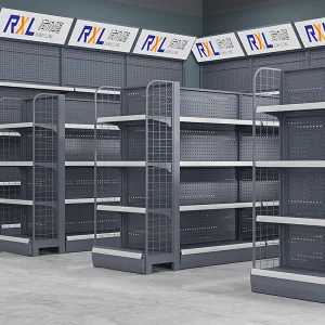 Retail Supermarket Double-Sided Multi-Layer Stand