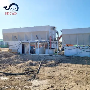 China Full Automatic Jet Grouting Mixer Equipment Cement Grout Batching Plant with Pump and Silo