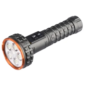 مصباح يدوي من سبائك الألمنيوم مع 6 الصين P50 و 15W مصابيح LED COB