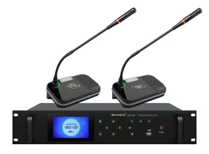 UHF Wireless Conference System with Crystal Clear Sound Quality
