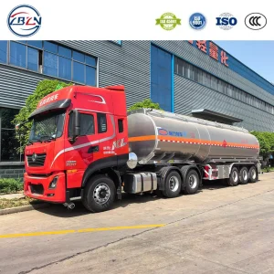 50cbm Aluminum Fuel Tank Trailer Light Weight for Long Distance Delivery Fuel Tank Truck Tanker Semi Trailer Oil Tanker Truck Factory Direct Sales