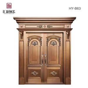 Luxury Copper Security Front Doors