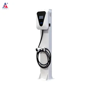 شاحن سيارة كهربائية ذكي خارجي Ocpp CCS2 7kw مستوى AC 2