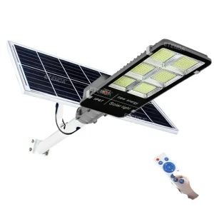Higher Luminous Efficacy 100W-400W Smart IP65 Waterproof Aluminum Outdoor Solar LED Street Light Remote Control CE Certified