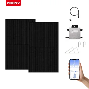 Beny Germany Warehouse Solar Panel Balcony Power Plants Balkonkraftwerk Balcony Solar System 600W 800W Balcony System
