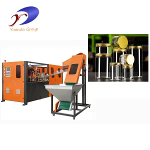 4oz 8oz 12oz 16oz Plastic Jar Wide Mouth Plastic Jam Jar Clear Candy Food Grade Plastic Bottle Making Machine Pet Blow Molding Machine with Lowest Price