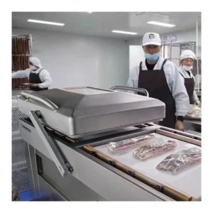 Commercial Double Chamber Vacuum Sealing Packaging Machine Sealer With Piston Wireless Welding And Individual Electrical Box