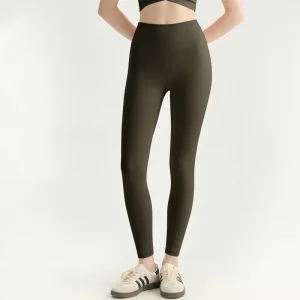 Customized Women's High Waist Naked Sexy Girls Push up in Tight Active Yoga Sports Workout High Quality Tummy Control Leggings