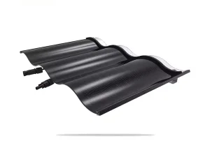 Photovoltaic Integrated Glass Panel Flat Shape Shingle Build PV Power Energy System Sheet BIPV Solar Roof Tile