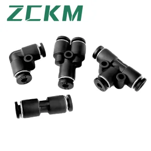Conjunto de Conectores Pneumáticos Latão