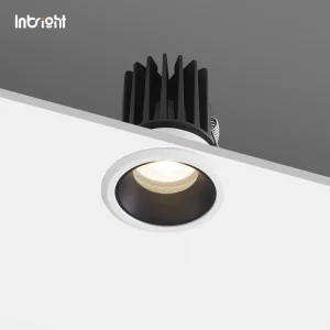 Architectural Luxury Hotel Suite IP65 Waterproof Deep Trim Anti-glare COB LED Downlight