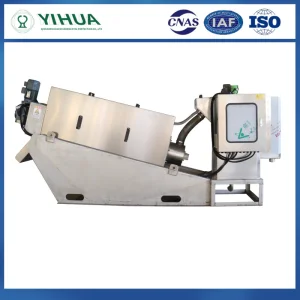 Combined Industrial China Restaurant Wastewater Treatment Sludge Dewatering Equipment Yhdl-131