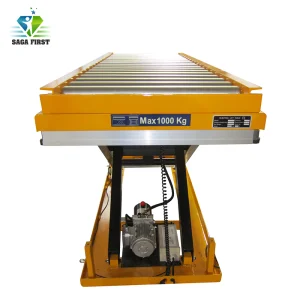 Hydraulic Lift Platform Roller Table for Production Line