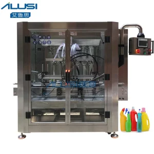 Multi Heads Piston Type Liquid Soap Water Essential Oil Filling Machine for Plastic Glass Bottle China Manufacturer