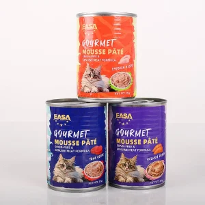Premium Quality Canned Meat Pâ Té Mousse for Fine Dining Cat Can Food