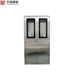 Mueble de oficina de metal armario de despensa de acero inoxidable