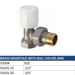 China Brass Manifold with Ball Valves & Compression Fitting - Reliable Fluid Management Solution Manufacturer, Supplier