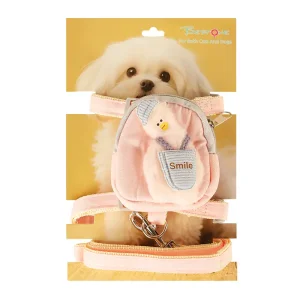 OEM Bag-Inspired Pet Harness and Leash Set