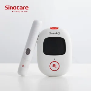 Medidores de Prueba de Diabetes Sinocare Máquina de Prueba de Azúcar en Sangre Glucometro Precio Medidor de Glucosa en Sangre