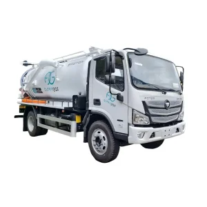 4X2 Neighborhood Sewage Suction Truck for Household Pipeline Cleaning