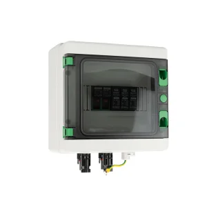 Outdoor PV Solar Panel Lightning Protection DC Combiner Box With Surge Protector