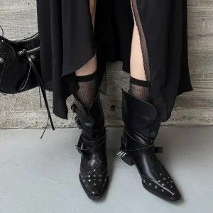 Wide Calf Western Boots