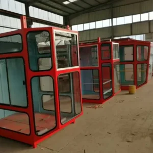 Workshop Crane Operator Cabin Heavy Duty Crane Cabin Room with Air Conditioner