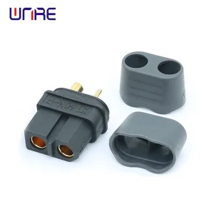 China Black XT60H-F Plug Connector With Sheath  Manufacturers, Factories