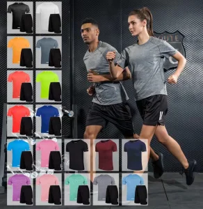 Conjunto de Fitness Casual para Corrida