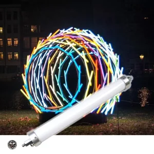 Custom RGB Light Tunnel for Wedding Runway Party Lighting
