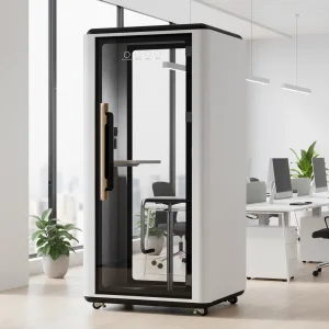 Modern Soundproof Office Booth