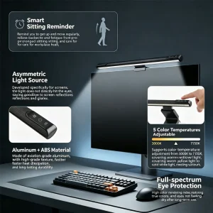 Eye-Care USB Reading LED Task Lamp