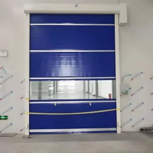 PVC Workshop Automatic Electric High-Speed Rolling Shutter Door Industrial Fast Rolling Shutter Door Cold Storage Rolling Shutter Garage Door