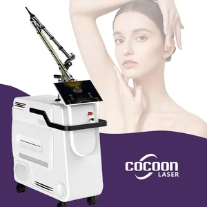 532 755 1320 1064nm Long Pulse Pico Laser CE Approved Pico Laser Q Switched Picosecond Nd Yag Laser Tattoo Removal Machine