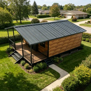 Luxury Expandable Steel Container House Eco Home Modular Villa