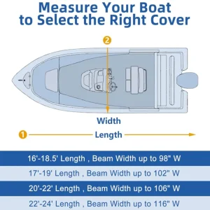 Wholesale Price Customized Size and Logo Boat Cover Waterproof UV Proof Oxford Cloth Boat Cover