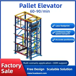 Warehouse Pallet Vertical Lift