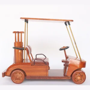 Custom Design Wooden Handicraft Golf Cart