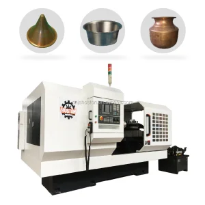 Automatic CNC Turning Center Single Spindle Medium Duty Metal Spinning Lathe Machine