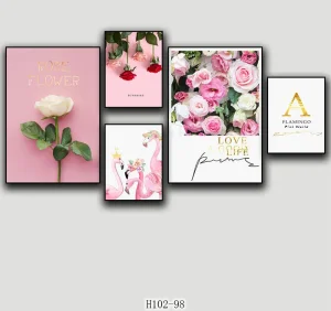 Flower wall decorative