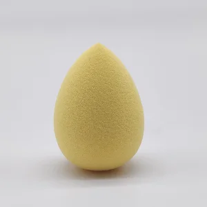 Yellow Tear-drop Non-Latex Material Soft Blending Makeup Sponge Puff