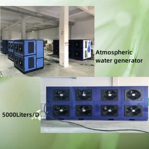 Máquina de Agua 5000L Generador de Agua Atmosférica Soporte Generador de Agua a partir del Aire Solar