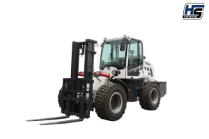4t Mini Mini Four-Wheel Drive off-Road Forklift - Small Wheel Loader