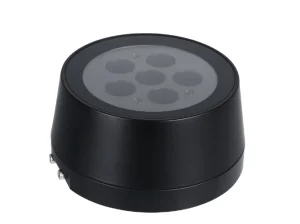 IP66 Downlight 15W Waterproof Surface Mounted Outdoor Round Ceiling Light Landscape LED RGB DMX512 Projector Light
