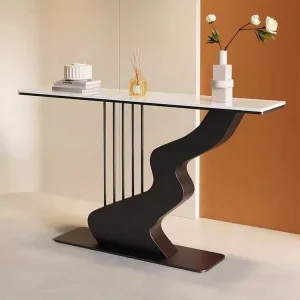 Italian Design Granite Console Table