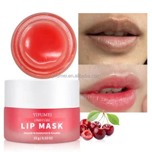 Custom Logo Lip Balm Pink Peach Hyaluronic Acid Vegan