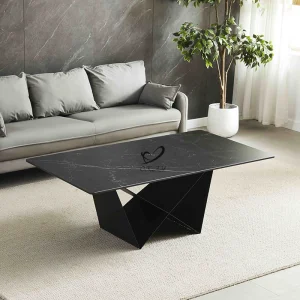 Luxury Restaurant Home Furniture Kitchen Dinner Restaurant Table with Ceramic Dining Table